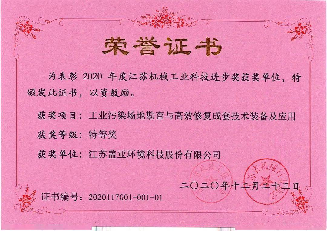 江苏省科技进步奖，科技创新的卓越荣誉