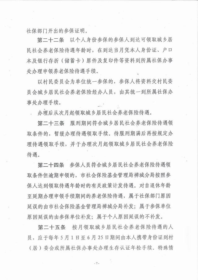 广东省社会养老保险实施细则详解